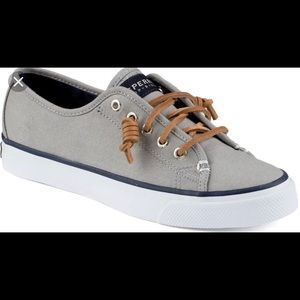 Grey Sperry sneakers